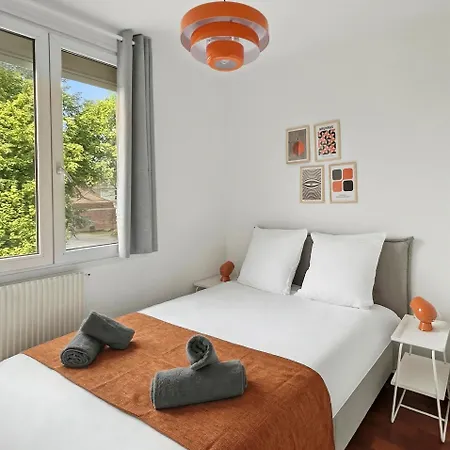 T4, Ideal Famille Ou Amis, Parking Daire *